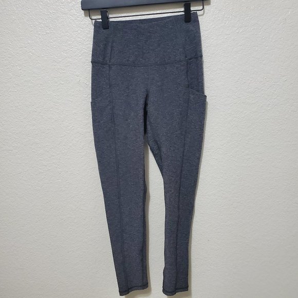 The North Face Motivation Hi-Rise Pocket 7/8 Tight Gray leggings - Picture 1 of 11